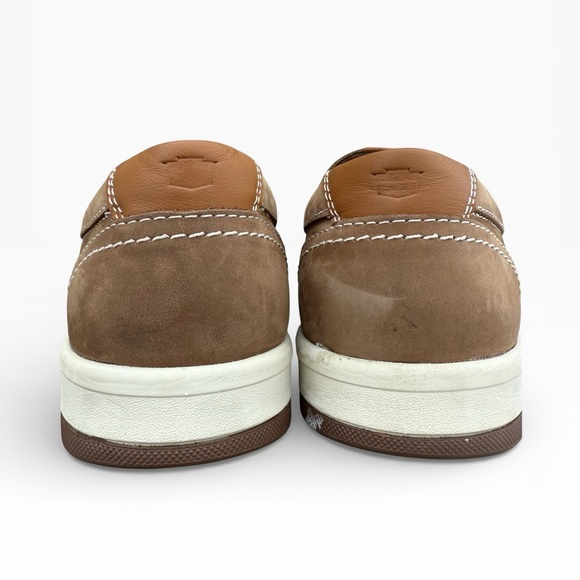 Florsheim Crossover Moc Toe Slip on Loafers Men's Size 10 Brown - Picture 11 of 15